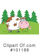Cow Clipart #101188 by Hit Toon