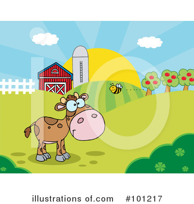 Cow Clipart #101217 by Hit Toon