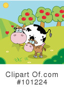 Cow Clipart #101224 by Hit Toon