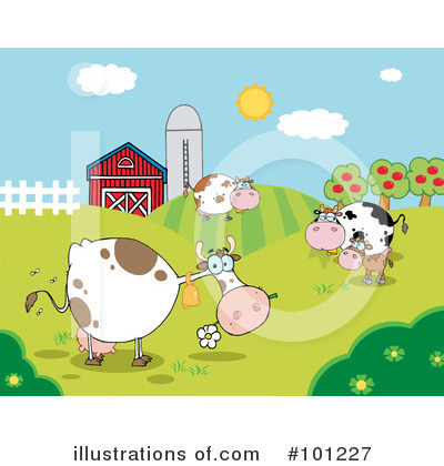 Cow Clipart #101227 by Hit Toon