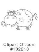 Cow Clipart #102213 by Hit Toon