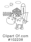 Cow Clipart #102238 by Hit Toon