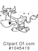 Cow Clipart #1045419 by toonaday