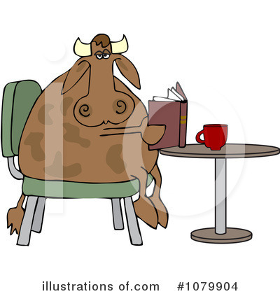 Reading Clipart #1079904 by djart