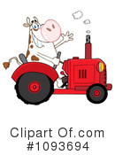 Cow Clipart #1093694 by Hit Toon