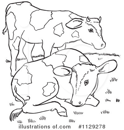 Cow Clipart #1129278 by Picsburg