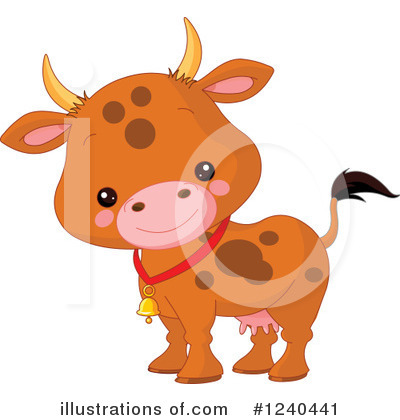 Cow Clipart #1240441 by Pushkin
