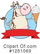 Cow Clipart #1251069 by Hit Toon