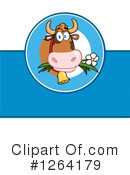 Cow Clipart #1264179 by Hit Toon