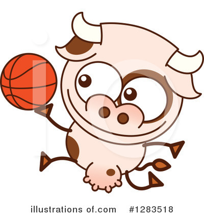 Basketball Clipart #1283518 by Zooco