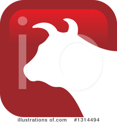 Bull Clipart #1314494 by Lal Perera