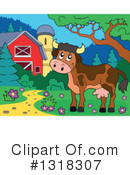 Cow Clipart #1318307 by visekart
