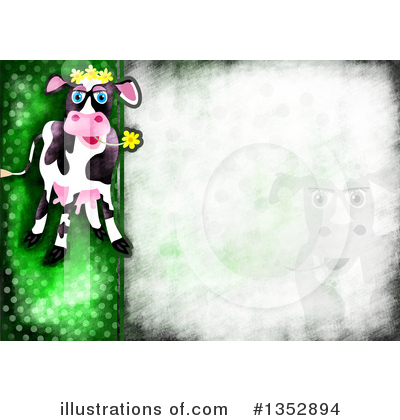 Royalty-Free (RF) Cow Clipart Illustration by Prawny - Stock Sample #1352894