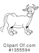 Cow Clipart #1355594 by LaffToon