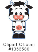 Cow Clipart #1363580 by Clip Art Mascots