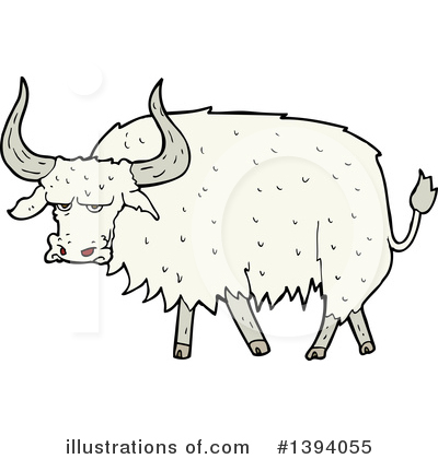 Royalty-Free (RF) Cow Clipart Illustration by lineartestpilot - Stock Sample #1394055