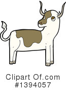 Cow Clipart #1394057 by lineartestpilot
