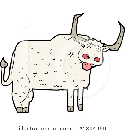 Royalty-Free (RF) Cow Clipart Illustration by lineartestpilot - Stock Sample #1394059