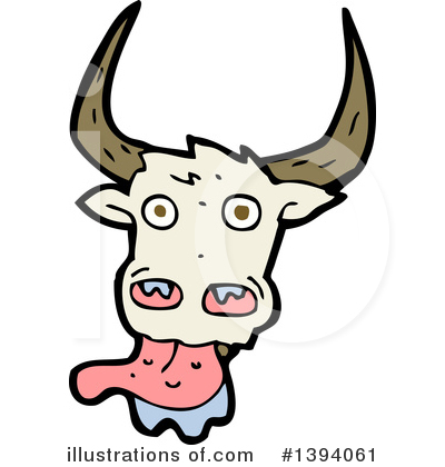 Royalty-Free (RF) Cow Clipart Illustration by lineartestpilot - Stock Sample #1394061