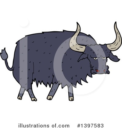 Royalty-Free (RF) Cow Clipart Illustration by lineartestpilot - Stock Sample #1397583