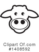 Cow Clipart #1408592 by Lal Perera