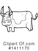 Cow Clipart #1411170 by lineartestpilot