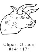 Cow Clipart #1411171 by lineartestpilot
