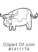 Cow Clipart #1411174 by lineartestpilot