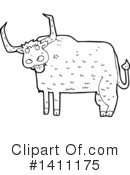 Cow Clipart #1411175 by lineartestpilot