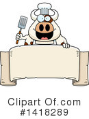 Cow Clipart #1418289 by Cory Thoman