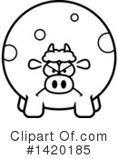 Cow Clipart #1420185 by Cory Thoman
