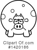 Cow Clipart #1420186 by Cory Thoman