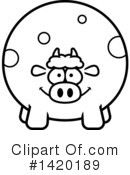 Cow Clipart #1420189 by Cory Thoman