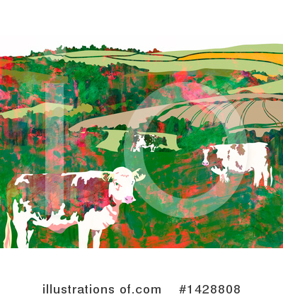 Royalty-Free (RF) Cow Clipart Illustration by Prawny - Stock Sample #1428808