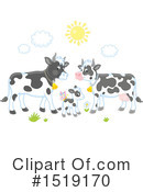 Cow Clipart #1519170 by Alex Bannykh