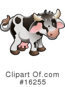 Cow Clipart #16255 by AtStockIllustration