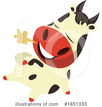 Royalty-Free (RF) Cow Clipart Illustration by Morphart Creations - Stock Sample #1651333