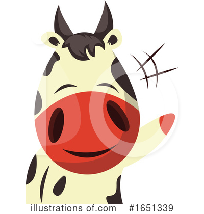 Royalty-Free (RF) Cow Clipart Illustration by Morphart Creations - Stock Sample #1651339