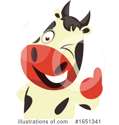 Royalty-Free (RF) Cow Clipart Illustration by Morphart Creations - Stock Sample #1651341