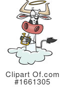Cow Clipart #1661305 by toonaday