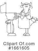 Cow Clipart #1661605 by djart