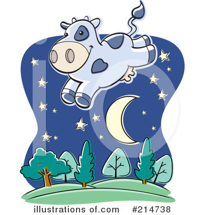Royalty-Free (RF) Cow Clipart Illustration by Cory Thoman - Stock Sample #214738
