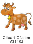 Cow Clipart #31102 by Alex Bannykh