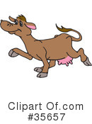 Cow Clipart #35657 by Dennis Holmes Designs