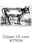Cow Clipart #77634 by BestVector