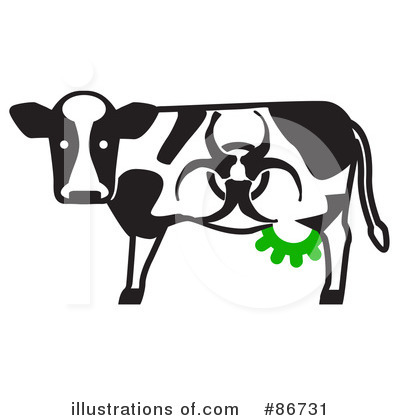 Cows Clipart #86731 by Leo Blanchette