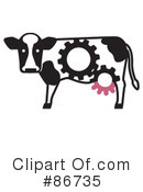 Cow Clipart #86735 by Leo Blanchette
