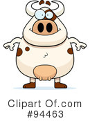 Cow Clipart #94463 by Cory Thoman