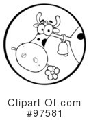 Cow Clipart #97581 by Hit Toon