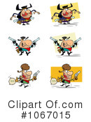 Cowboy Clipart #1067015 by Hit Toon